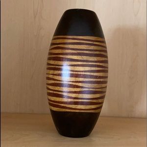 Decorative Wooden Urn